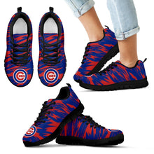 Load image into Gallery viewer, Brush Strong Cracking Comfortable Chicago Cubs Sneakers
