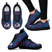 Load image into Gallery viewer, Brush Strong Cracking Comfortable Colorado Avalanche Sneakers