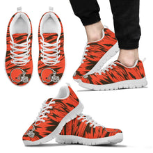 Load image into Gallery viewer, Brush Strong Cracking Comfortable Cleveland Browns Sneakers