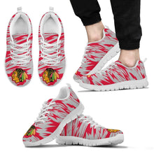 Load image into Gallery viewer, Brush Strong Cracking Comfortable Chicago Blackhawks Sneakers