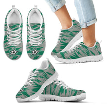Load image into Gallery viewer, Brush Strong Cracking Comfortable Dallas Stars Sneakers