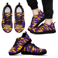 Load image into Gallery viewer, Brush Strong Cracking Comfortable LSU Tigers Sneakers