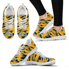 Load image into Gallery viewer, Brush Strong Cracking Comfortable Los Angeles Chargers Sneakers