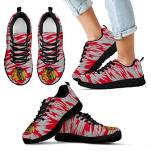 Load image into Gallery viewer, Brush Strong Cracking Comfortable Chicago Blackhawks Sneakers