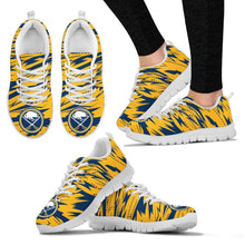Load image into Gallery viewer, Brush Strong Cracking Comfortable Buffalo Sabres Sneakers