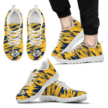 Load image into Gallery viewer, Brush Strong Cracking Comfortable Nashville Predators Sneakers