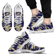 Load image into Gallery viewer, Brush Strong Cracking Comfortable Navy Midshipmen Sneakers