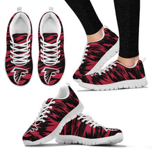 Load image into Gallery viewer, Brush Strong Cracking Comfortable Atlanta Falcons Sneakers