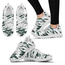Load image into Gallery viewer, Brush Strong Cracking Comfortable New York Jets Sneakers
