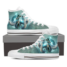 Load image into Gallery viewer, Ahri league of legends custom canvas shoes