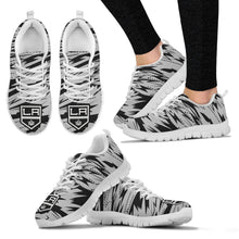 Load image into Gallery viewer, Brush Strong Cracking Comfortable Los Angeles Kings Sneakers