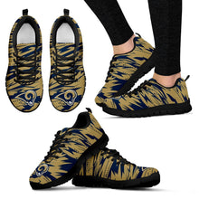 Load image into Gallery viewer, Brush Strong Cracking Comfortable Los Angeles Rams Sneakers