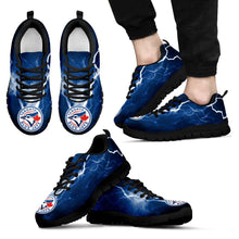 Load image into Gallery viewer, Toronto Blue Jays Thunder Power Sneakers