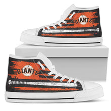Load image into Gallery viewer, American Flag Vintage Baseball San Francisco Giants High Top Shoes