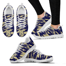 Load image into Gallery viewer, Brush Strong Cracking Comfortable Navy Midshipmen Sneakers