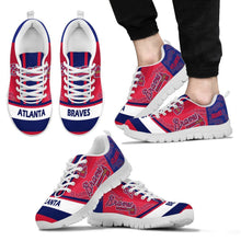 Load image into Gallery viewer, Three Impressing Point Of LogoAtlanta Braves Sneakers