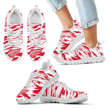 Load image into Gallery viewer, Brush Strong Cracking Comfortable Detroit Red Wings Sneakers