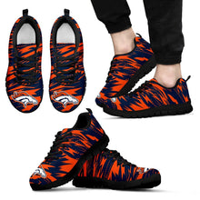 Load image into Gallery viewer, Brush Strong Cracking Comfortable Denver Broncos Sneakers