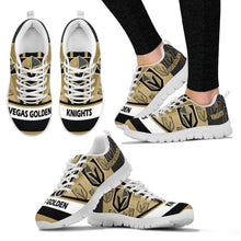 Load image into Gallery viewer, Three Impressing Point Of Logo Vegas Golden Knights Sneakers