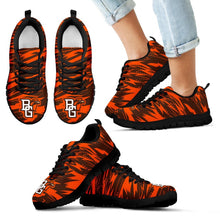 Load image into Gallery viewer, Brush Strong Cracking Comfortable Bowling Green Falcons Sneakers