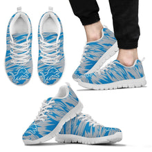 Load image into Gallery viewer, Brush Strong Cracking Comfortable Detroit Lions Sneakers