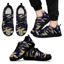 Load image into Gallery viewer, Brush Strong Cracking Comfortable Navy Midshipmen Sneakers