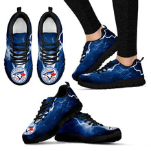 Load image into Gallery viewer, Toronto Blue Jays Thunder Power Sneakers