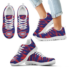 Load image into Gallery viewer, Brush Strong Cracking Comfortable Montreal Canadiens Sneakers