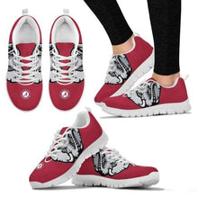 Load image into Gallery viewer, Alabama Crimson NCAA Fan Custom Unofficial Running Shoes Sneakers Trainers